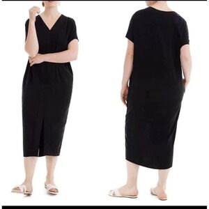 Universal Standard for J. Crew Black Kaftan